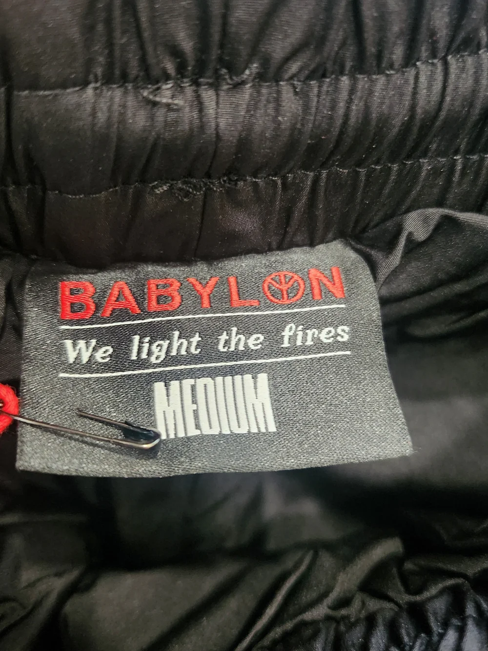 🔥 BRAND NEW Babylon LA Quilted Flame Track Pants 🔥 - Picture 8 of 16